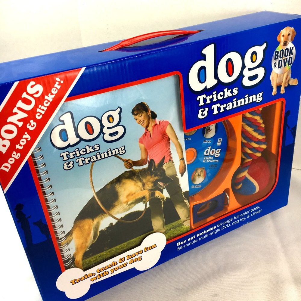 Dog Training DVD - Book - Toy & Clicker Heather Hammond’s  NWT